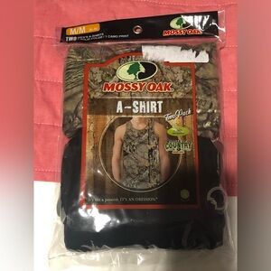 3/$40 Mossy Oak Camouflage A-Shirt Two-Pack